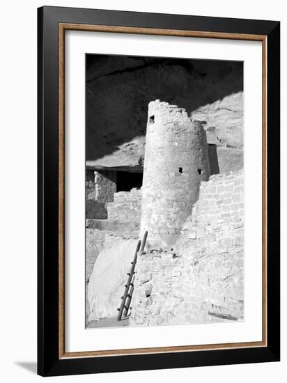 Cliff Palace Detail II BW-Douglas Taylor-Framed Photographic Print