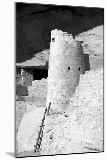Cliff Palace Detail II BW-Douglas Taylor-Mounted Photographic Print