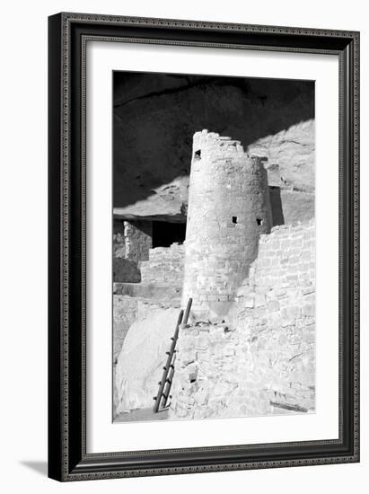 Cliff Palace Detail II BW-Douglas Taylor-Framed Photographic Print