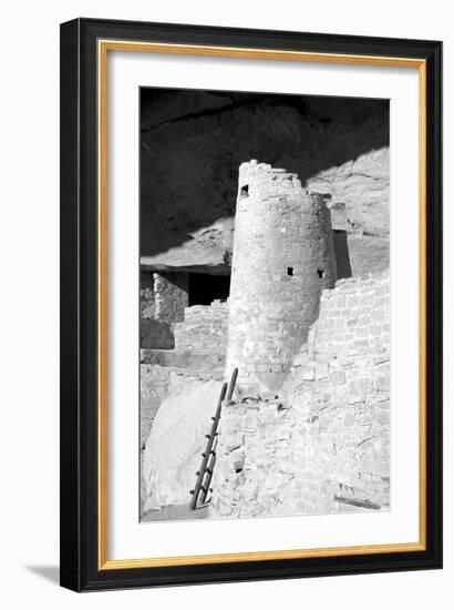 Cliff Palace Detail II BW-Douglas Taylor-Framed Photographic Print
