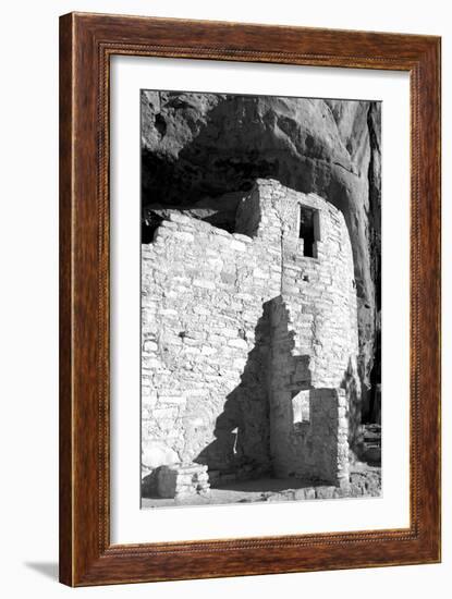 Cliff Palace Detail III BW-Douglas Taylor-Framed Photographic Print