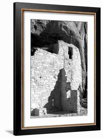 Cliff Palace Detail III BW-Douglas Taylor-Framed Photographic Print