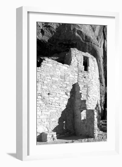 Cliff Palace Detail III BW-Douglas Taylor-Framed Photographic Print