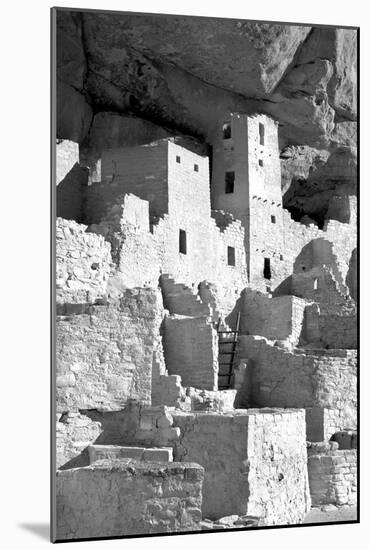 Cliff Palace Detail IV BW-Douglas Taylor-Mounted Photographic Print