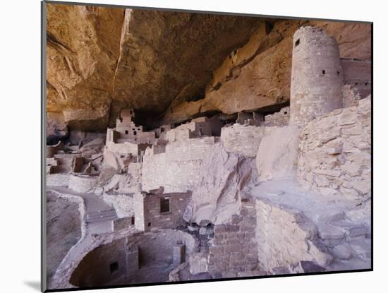Cliff Palace Dwelling, Mesa Verde National Park, Colorado, USA-Rolf Nussbaumer-Mounted Photographic Print