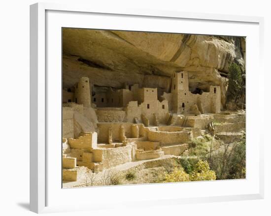 Cliff Palace, Mesa Verde National Park, Unesco World Heritage Site, Colorado, USA-Ethel Davies-Framed Photographic Print