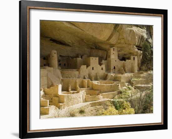 Cliff Palace, Mesa Verde National Park, Unesco World Heritage Site, Colorado, USA-Ethel Davies-Framed Photographic Print