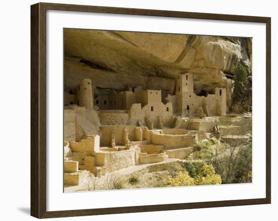 Cliff Palace, Mesa Verde National Park, Unesco World Heritage Site, Colorado, USA-Ethel Davies-Framed Photographic Print