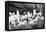 Cliff Palace Pueblo BW-Douglas Taylor-Framed Premier Image Canvas