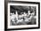 Cliff Palace Pueblo BW-Douglas Taylor-Framed Photographic Print