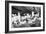 Cliff Palace Pueblo BW-Douglas Taylor-Framed Photographic Print