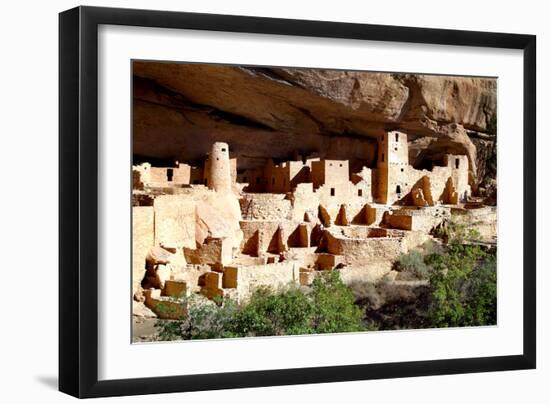 Cliff Palace Pueblo-Douglas Taylor-Framed Photographic Print
