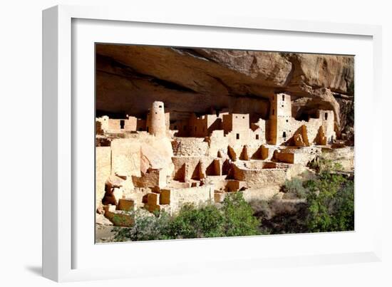 Cliff Palace Pueblo-Douglas Taylor-Framed Photographic Print