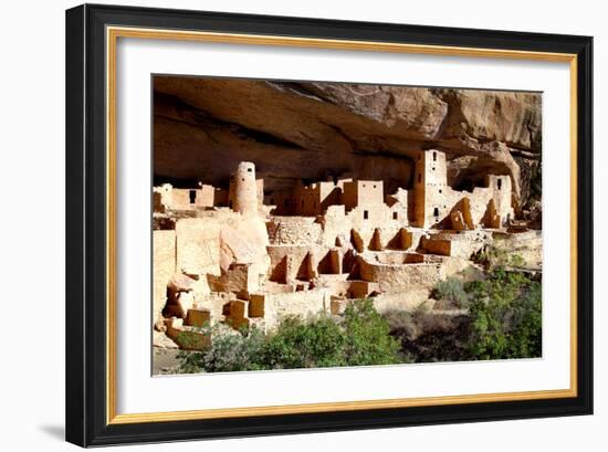Cliff Palace Pueblo-Douglas Taylor-Framed Photographic Print