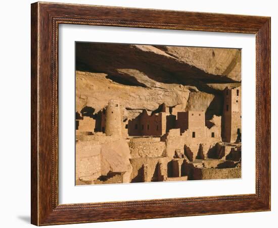 Cliff Palace Ruin in Mesa Verde National Park, Colorado-Greg Probst-Framed Photographic Print