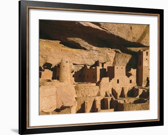 Cliff Palace Ruin in Mesa Verde National Park, Colorado-Greg Probst-Framed Photographic Print