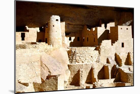 Cliff Palace Ruins-Douglas Taylor-Mounted Photographic Print