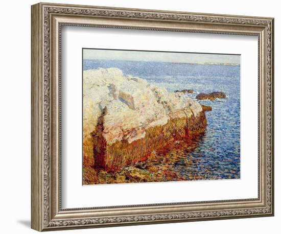 Cliff Rock, Appledore, 1903-Childe Hassam-Framed Giclee Print