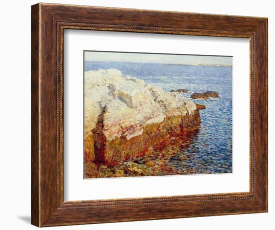 Cliff Rock, Appledore, 1903-Childe Hassam-Framed Giclee Print