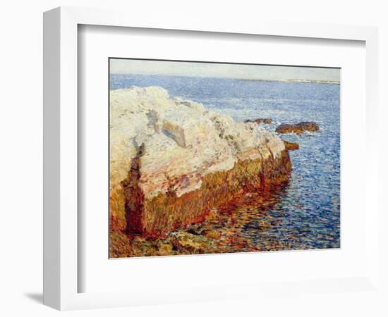 Cliff Rock, Appledore, 1903-Childe Hassam-Framed Giclee Print