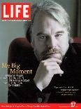 Oscar Nominated Actor Philip Seymour Hoffman, February 17, 2006-Cliff Watts-Photographic Print