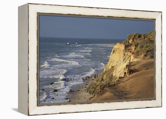 Cliffed Dunes near the Baltic Sea-Uwe Steffens-Framed Premier Image Canvas