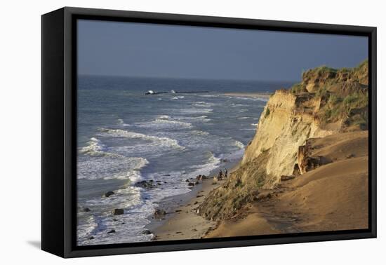 Cliffed Dunes near the Baltic Sea-Uwe Steffens-Framed Premier Image Canvas