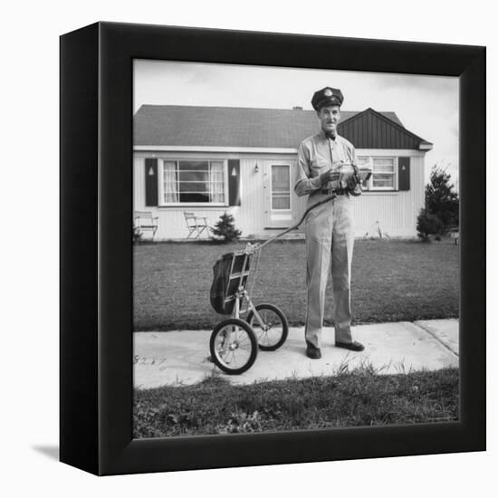 Clifford Bodine Believes That Overcrowded School Crises Would Be Stimulated If the Schools Did More-Wallace Kirkland-Framed Premier Image Canvas