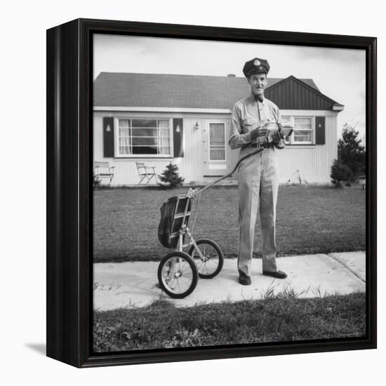 Clifford Bodine Believes That Overcrowded School Crises Would Be Stimulated If the Schools Did More-Wallace Kirkland-Framed Premier Image Canvas