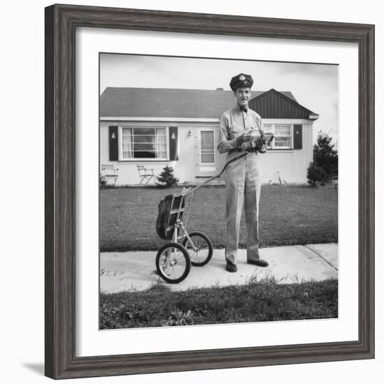 Clifford Bodine Believes That Overcrowded School Crises Would Be Stimulated If the Schools Did More-Wallace Kirkland-Framed Photographic Print