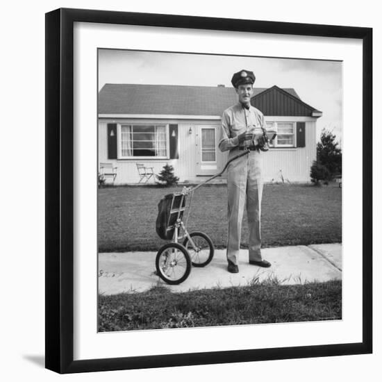 Clifford Bodine Believes That Overcrowded School Crises Would Be Stimulated If the Schools Did More-Wallace Kirkland-Framed Photographic Print