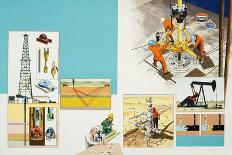 Oil Industry-Clifford Meadway-Giclee Print