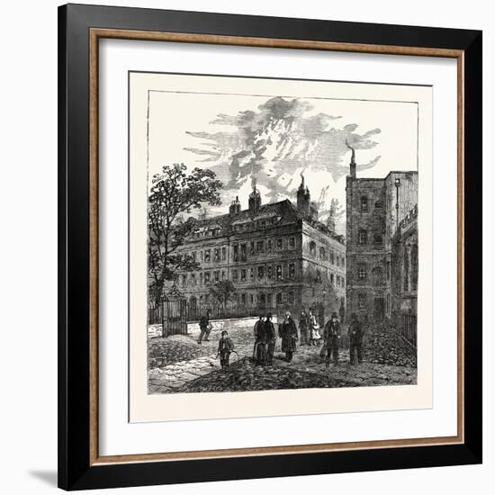 Clifford's Inn London-null-Framed Giclee Print