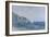 Cliffs and Sailboats at Pourville-Claude Monet-Framed Giclee Print