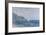 Cliffs and Sailboats at Pourville-Claude Monet-Framed Giclee Print