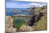 Cliffs around Treshnish Point-Gary Cook-Mounted Photographic Print