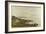 Cliffs at Benerville, Sunset, 1897-Eugene Louis Boudin-Framed Giclee Print