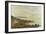 Cliffs at Benerville, Sunset, 1897-Eugène Boudin-Framed Giclee Print