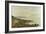 Cliffs at Benerville, Sunset, 1897-Eugène Boudin-Framed Giclee Print