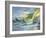 Cliffs at St. Agnes-Trevor Chamberlain-Framed Giclee Print