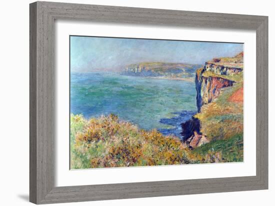 Cliffs At Varengeville-Claude Monet-Framed Art Print