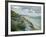 Cliffs by the Sea at Trouville-Gustave Caillebotte-Framed Giclee Print