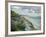 Cliffs by the Sea at Trouville-Gustave Caillebotte-Framed Giclee Print