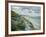 Cliffs by the Sea at Trouville-Gustave Caillebotte-Framed Giclee Print