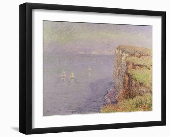 Cliffs in Normandy, 1901-Gustave Moreau-Framed Giclee Print