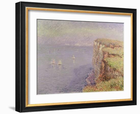 Cliffs in Normandy, 1901-Gustave Moreau-Framed Giclee Print