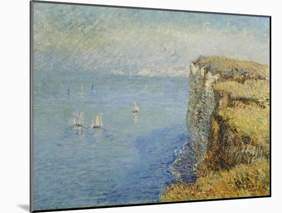 Cliffs in Normandy-Gustave Loiseau-Mounted Giclee Print