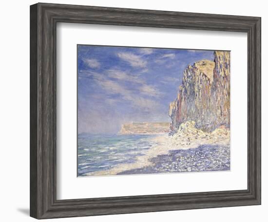 Cliffs Near Fecamp, 1881-Claude Monet-Framed Giclee Print