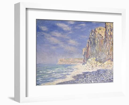 Cliffs Near Fecamp, 1881-Claude Monet-Framed Giclee Print