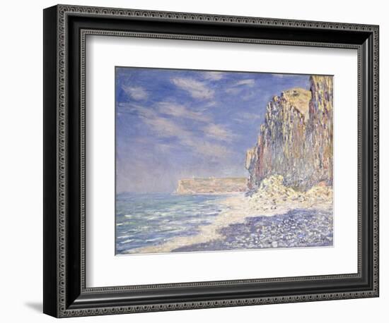 Cliffs Near Fecamp, 1881-Claude Monet-Framed Giclee Print